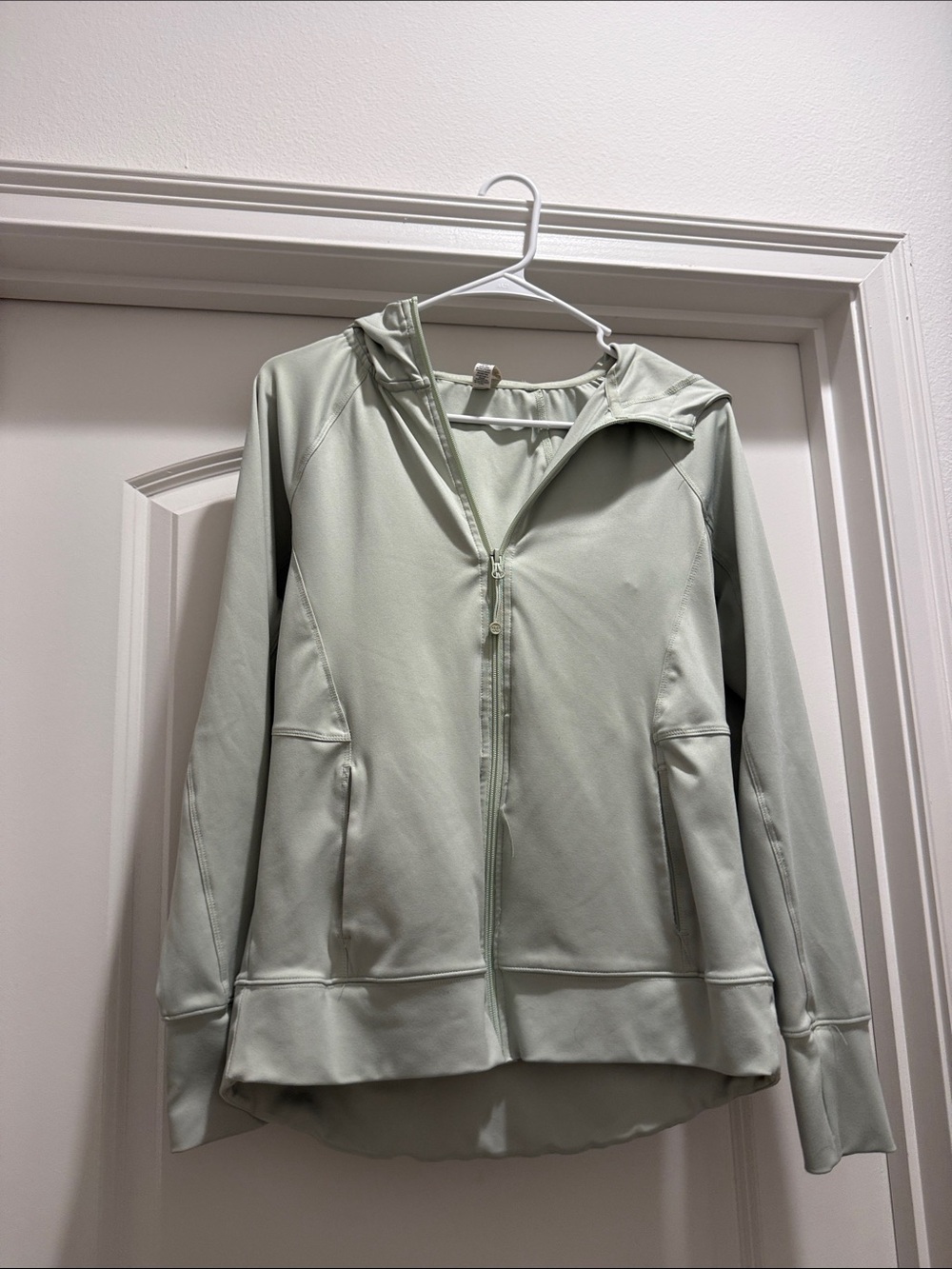 RBX Light Sage Green Hooded Zip-Up Jacket